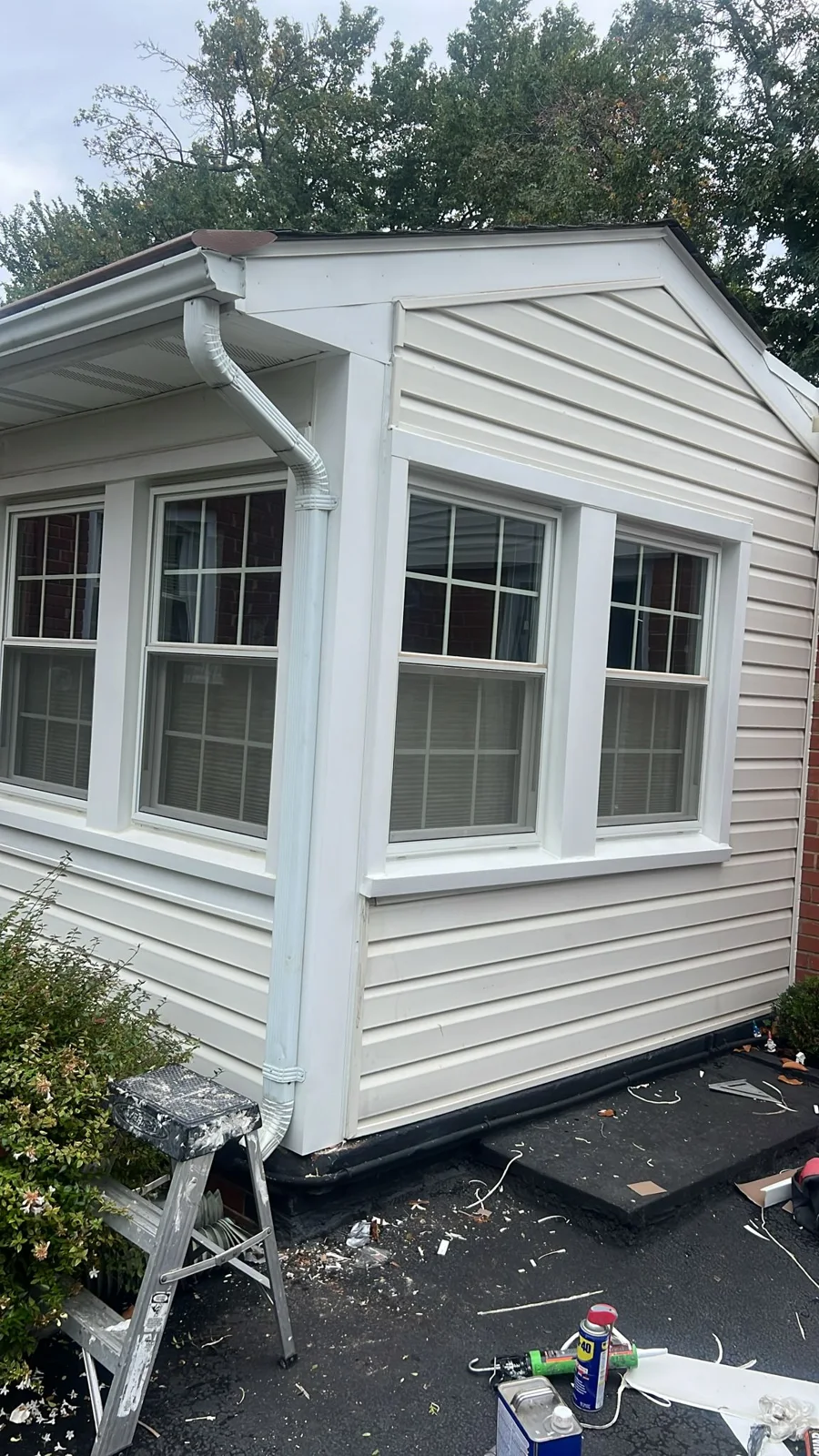 Aluminum wrap project by Master Handyman