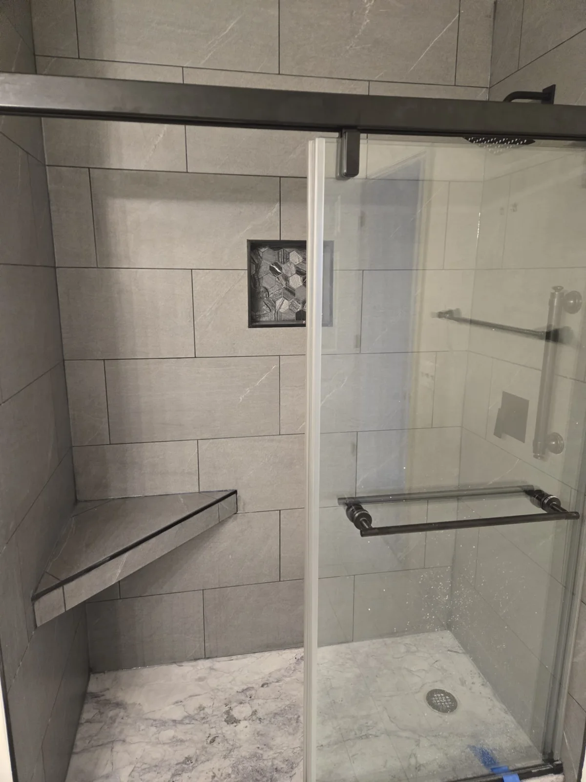 Bathroom tile and shower remodeling by Master Handyman