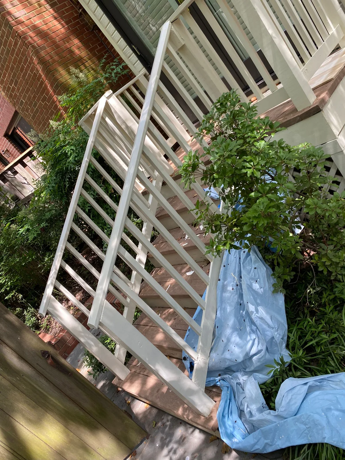 Deck repairs project by Master Handyman