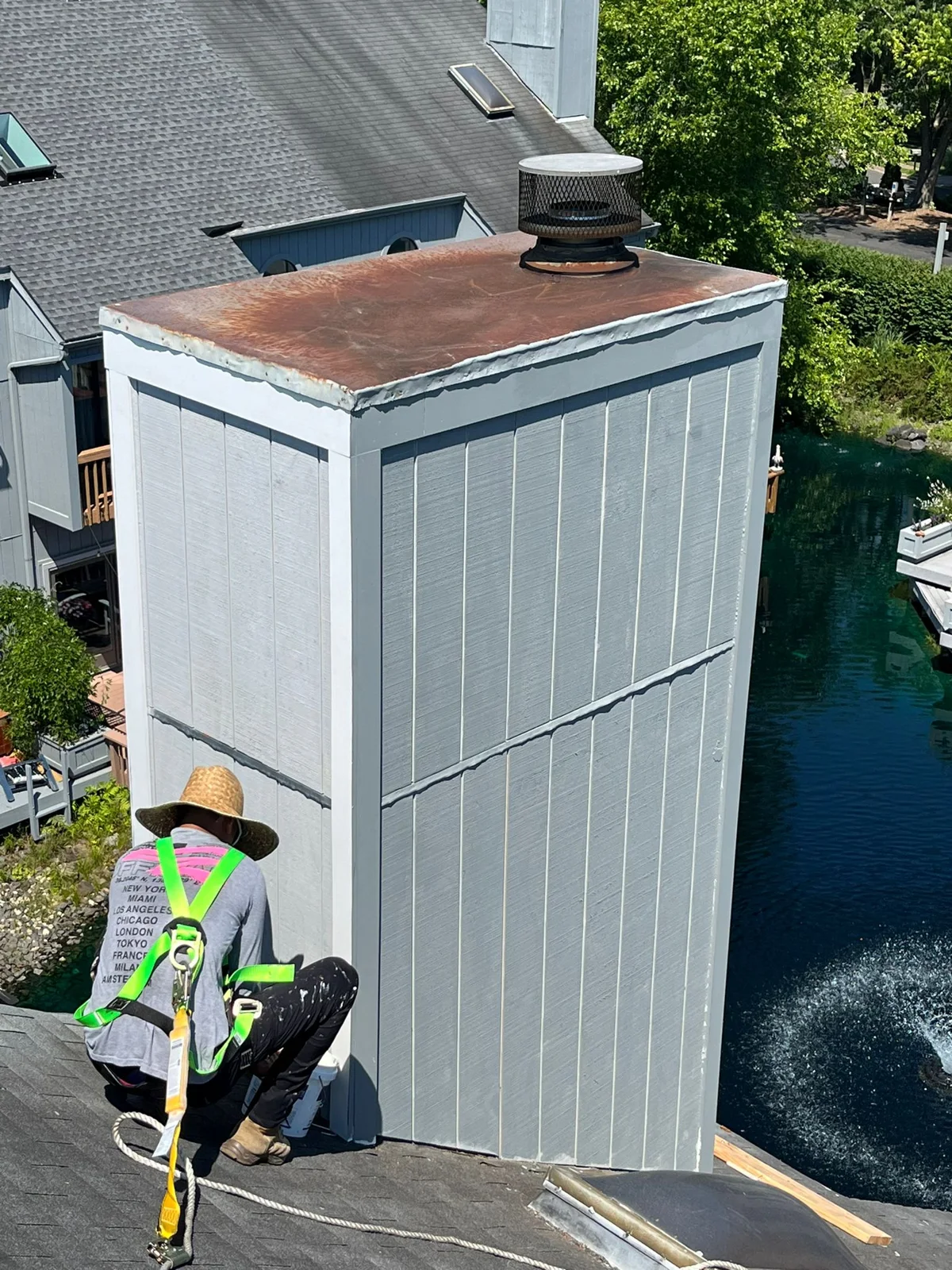 Exterior repairs