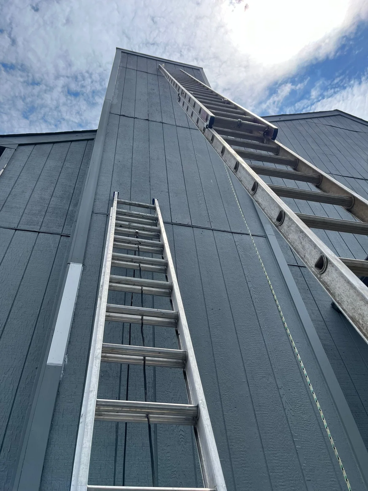Exterior repairs project by Master Handyman