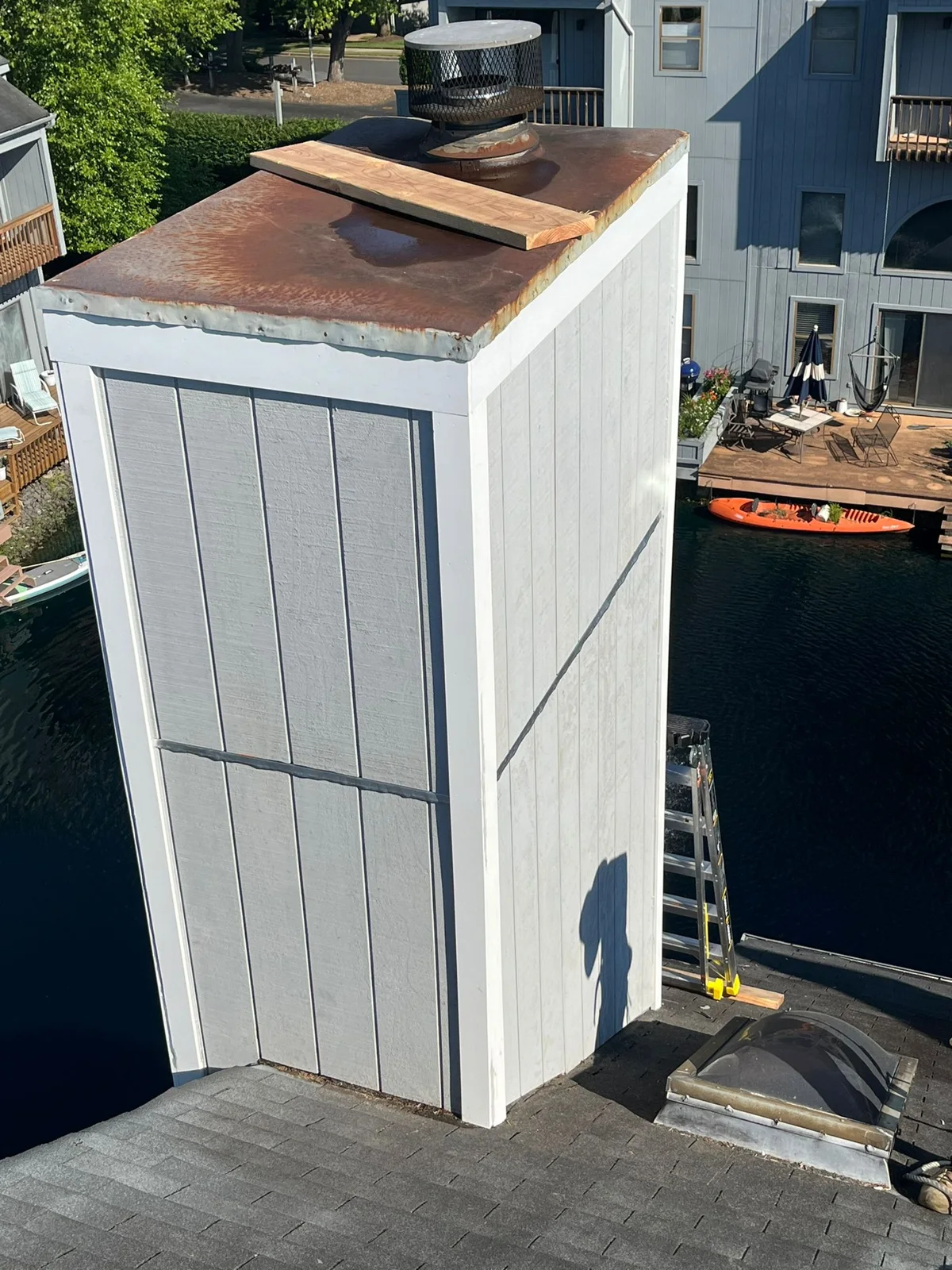 Exterior repairs project by Master Handyman