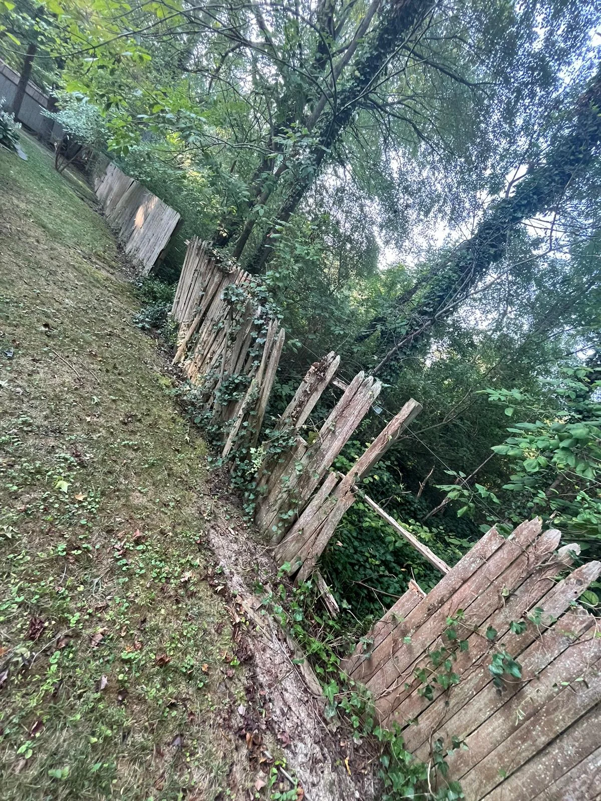 Fence installation project by Master Handyman