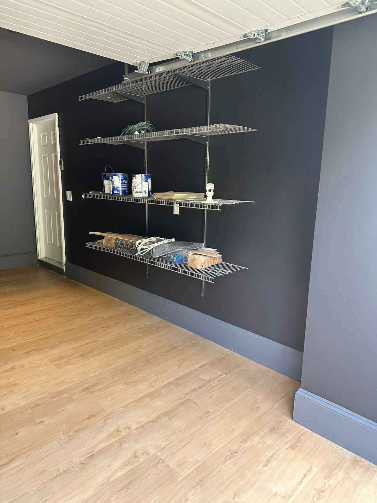 Garage remodelation project by Master Handyman
