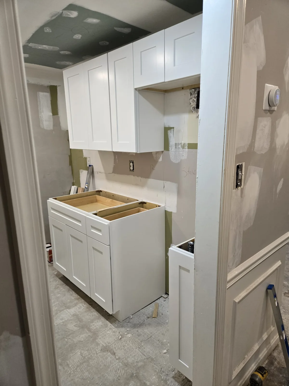 Kitchen remodeling project by Master Handyman