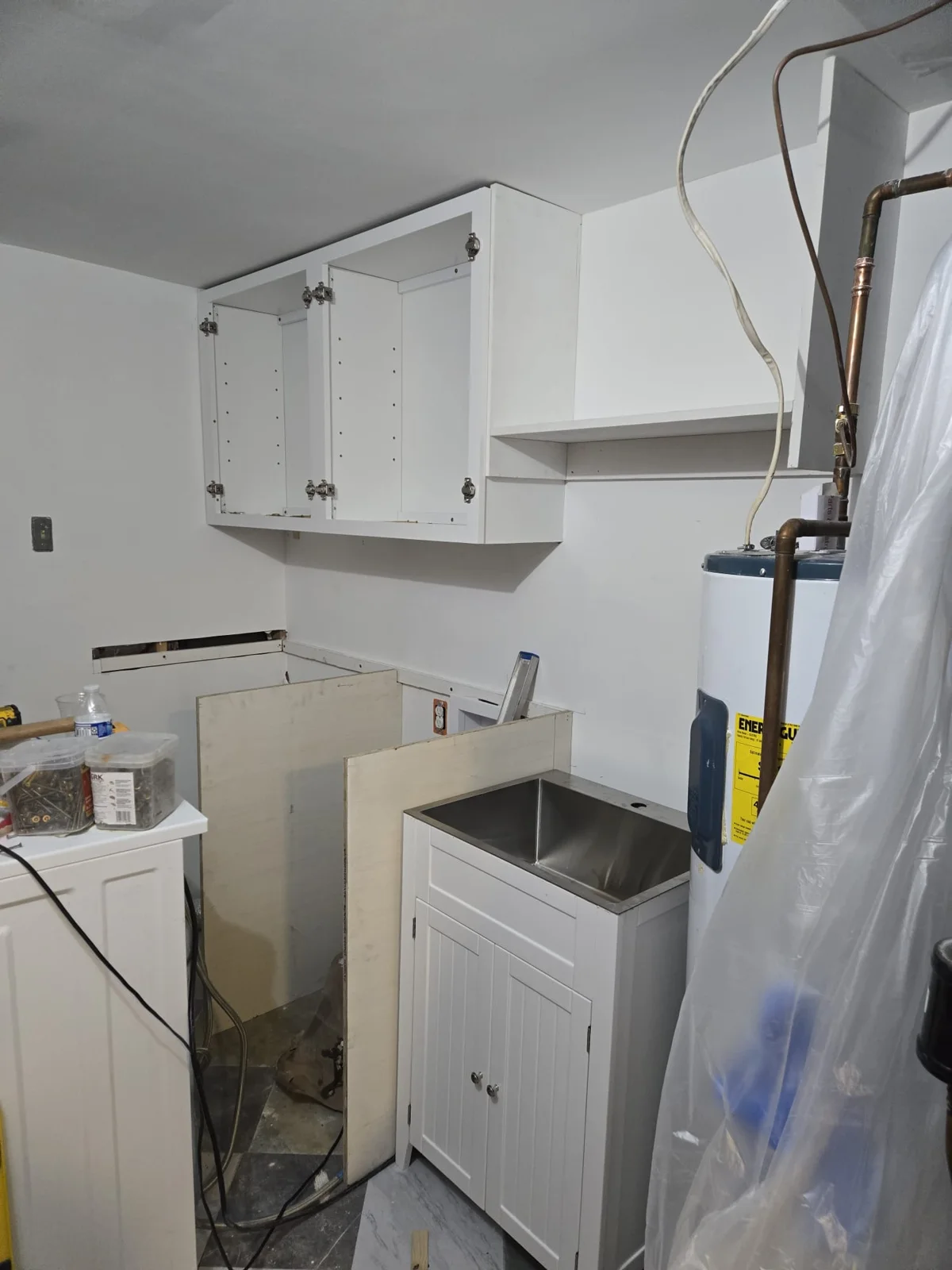 Laundry Renovation project by Master Handyman