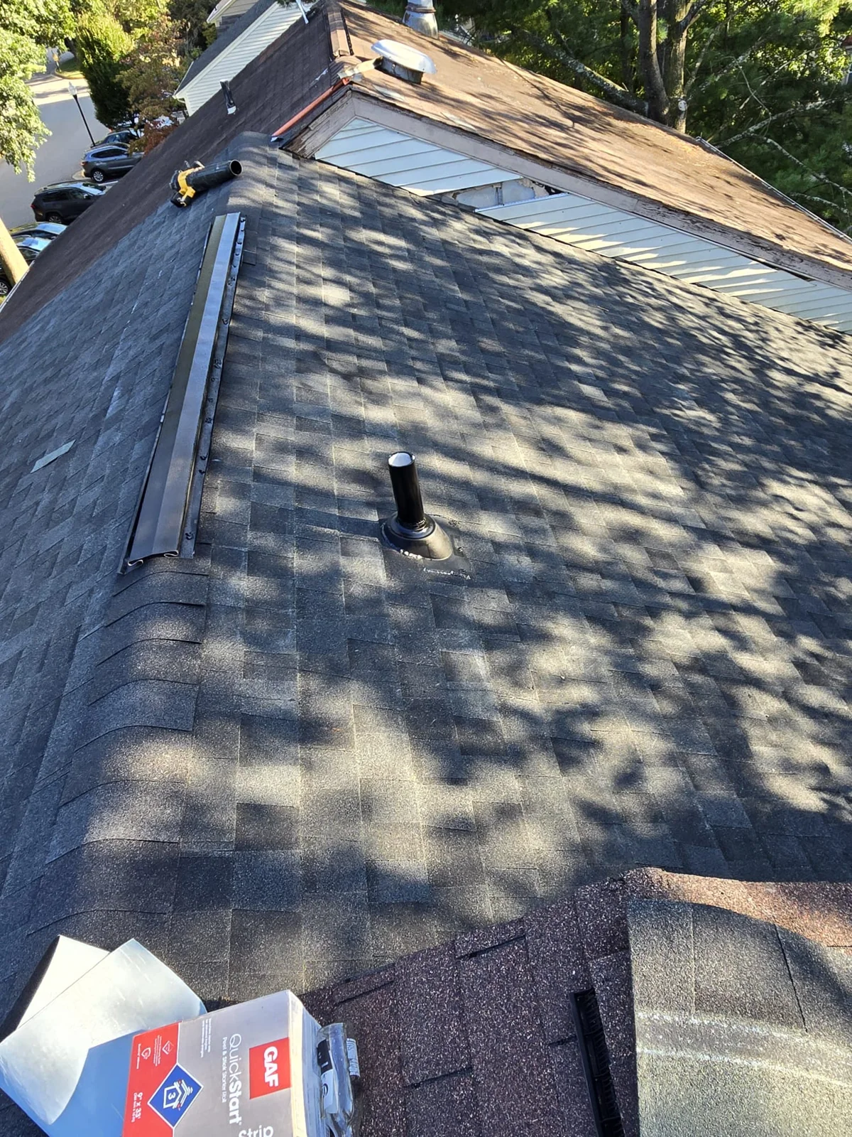 Roof replacement project by Master Handyman